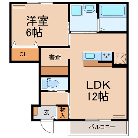 ソレイユⅢの物件間取画像